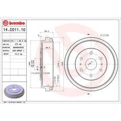 BREMBO Remtrommel 8020584219744 on Productcaster.