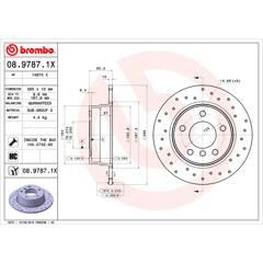 BREMBO Set van 2 remschijven 8020584212301 on Productcaster.