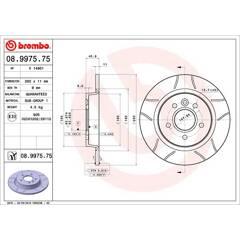 BREMBO Set van 2 remschijven 8020584237946 on Productcaster.