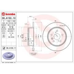 BREMBO Set van 2 remschijven 8020584033920 on Productcaster.