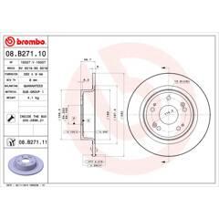 BREMBO Set van 2 remschijven 8020584210611 on Productcaster.