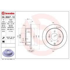 BREMBO Set van 2 remschijven 8020584220894 on Productcaster.