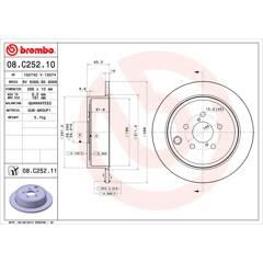 BREMBO Set van 2 remschijven 8020584217849 on Productcaster.