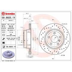 BREMBO Remschijf (per stuk) 8020584320495 on Productcaster.