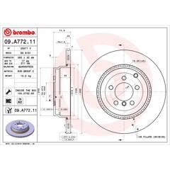 BREMBO Remschijf (per stuk) 8020584223680 on Productcaster.