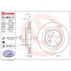 BREMBO Remschijf (per stuk) 8020584037577 on Productcaster.