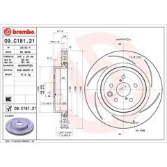 BREMBO Remschijf (per stuk) 8020584232460 on Productcaster.