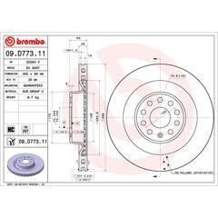 BREMBO Remschijf (per stuk) 8020584239308 on Productcaster.