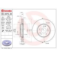 BREMBO Set van 2 remschijven 8020584537329 on Productcaster.