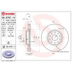 BREMBO Set van 2 remschijven 8020584012659 on Productcaster.