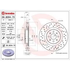 BREMBO Set van 2 remschijven 8020584229545 on Productcaster.