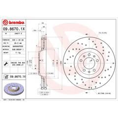 BREMBO Remschijf (per stuk) 8020584217436 on Productcaster.