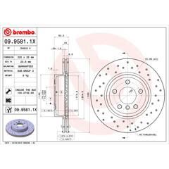 BREMBO Remschijf (per stuk) 8020584212653 on Productcaster.