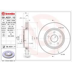 BREMBO Remschijf (per stuk) 8020584016268 on Productcaster.