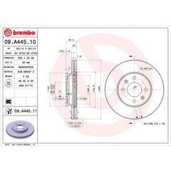 BREMBO Set van 2 remschijven 8020584231333 on Productcaster.