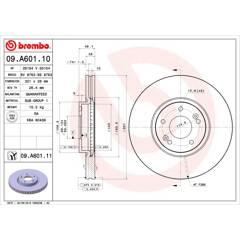 BREMBO Remschijf (per stuk) 8020584033470 on Productcaster.