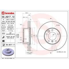 BREMBO Set van 2 remschijven 8020584226919 on Productcaster.