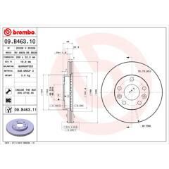 BREMBO Set van 2 remschijven 8020584018798 on Productcaster.