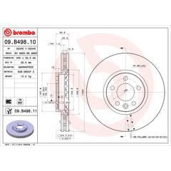 BREMBO Remschijf (per stuk) 8020584222294 on Productcaster.