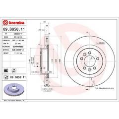 BREMBO Remschijf (per stuk) 8020584221945 on Productcaster.