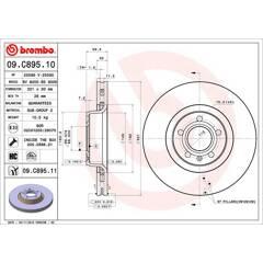 BREMBO Remschijf (per stuk) 8020584224236 on Productcaster.