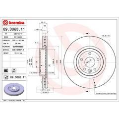 BREMBO Remschijf (per stuk) 8020584233887 on Productcaster.