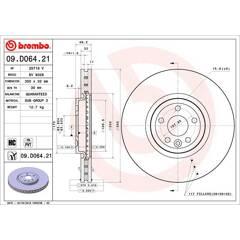 BREMBO Remschijf (per stuk) 8020584234624 on Productcaster.