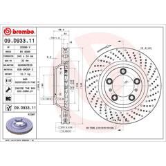 BREMBO Remschijf (per stuk) 8020584312766 on Productcaster.