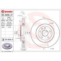 BREMBO Remschijf (per stuk) 8020584238967 on Productcaster.