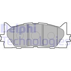 DELPHI Bremsbeläge vorne 5012759438473 on Productcaster.