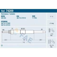 FAE Gloeibougies (per stuk) 8435050623008 on Productcaster.