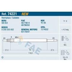 FAE Gloeibougies (per stuk) 8435050635292 on Productcaster.