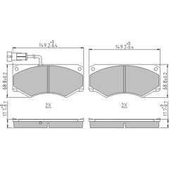 FERODO Remblokkenset voor 5016687220315 on Productcaster.