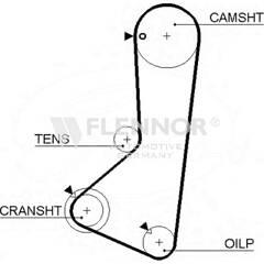 FLENNOR Tandriem 4030434006367 on Productcaster.