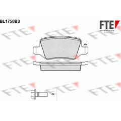 FTE Bremsbelagsatz hinten 4028569678009 on Productcaster.