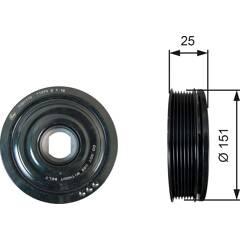 GATES Poulie damper 5400608029413 on Productcaster.