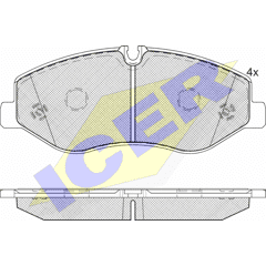 ICER Remblokkenset voor 8424073109446 on Productcaster.