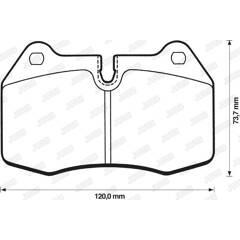 JURID Remblokkenset voor 3306430401767 on Productcaster.