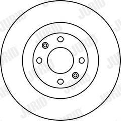 JURID Set van 2 remschijven 3306437218221 on Productcaster.