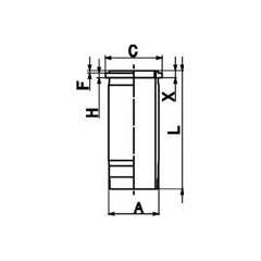 KOLBENSCHMIDT Cilindervoering 4028977687211 on Productcaster.