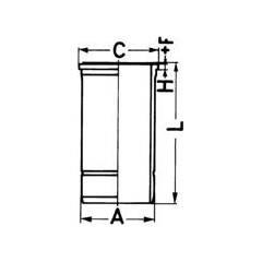 KOLBENSCHMIDT Cilindervoering 7890537147940 on Productcaster.