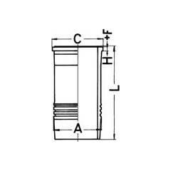 KOLBENSCHMIDT Cilindervoering 4028977848711 on Productcaster.