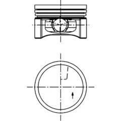 KOLBENSCHMIDT Kolben 8680015021577 on Productcaster.