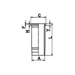 KOLBENSCHMIDT Zylinderlaufbuchse 8680015002613 on Productcaster.