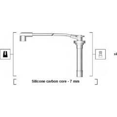MAGNETI MARELLI Bougiekabels 8001063099484 on Productcaster.