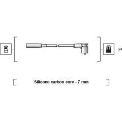 MAGNETI MARELLI Bougiekabels 8001063367286 on Productcaster.