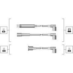 MAGNETI MARELLI Bougiekabels 8001063585123 on Productcaster.