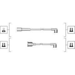 MAGNETI MARELLI Bougiekabels 8001063584997 on Productcaster.
