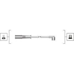 MAGNETI MARELLI Bougiekabels 8001063584676 on Productcaster.