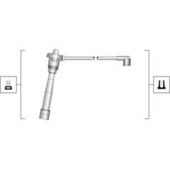 MAGNETI MARELLI Bougiekabels 8001063584065 on Productcaster.